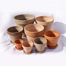 모두의가든 대형 이태리 토분 화분 바소 팔라디오 (25~31) 인테리어 대형화분, 4. 볼케이노(모카색)