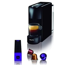 Krups Nespresso Essenza Mini XN1108 커피 캡슐 머신 | 0.6리터 | 19바 | 에너지 절약 모드 | 검은 색