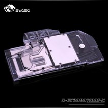 [해외] BYKSKI NGY2080TIHOFX 갤럭시 GAINWARDRTX 2080TI HOF 풀 커버 그래픽 카드 워터 쿨러 용 GPU 워터 블럭, No Accessories RBW(5V)