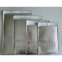 더담다 은박 보냉보온팩 60 x 50 cm 30개, 실버