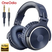 Oneodio Pro 10 유선 DJ 헤드폰 마이크가 있는 베이스 스테레오 게임용 헤드셋 전화 스튜디오 모니터 헤드폰 녹음 용, 04. Pink
