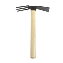 굉이 갈쿠리 세발괭이 곡괭이 2in1 약초 감자 고구마 텃밭 돌고르기용, 1개