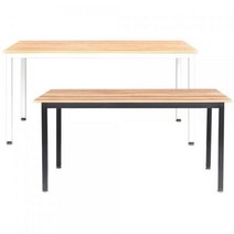 기타 바보사랑[티에스퍼니처]작업대 작업테이블 TS-04 LPM 책상 1800x600[무료배송], 화이트프레임/아카시아