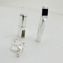 신상품 Beechler 색소폰 금속 마우스 피스 알토 소프라노 테너 크기 5 6 7 8 9 실버 도금 액세서리, 10 Soprano 7