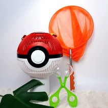 포켓몬 몬스터볼 곤충 채집통 집게 잠자리채, 03.몬스터볼채집통+잠자리채