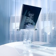 클리커스 각도조절 높이조절 투명 독서대 아크릴 스탠드