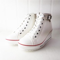 슈슈 커브 키높이 웨지굽 스니커즈 6.5cm