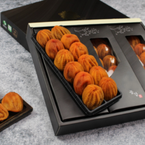 [고급보자기동봉] 상주 반건시 건시 곶감 선물세트 개별포장 명절 세트, 1kg, 20개