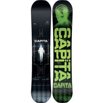 Capita 캐피타 패스파인더 캠버 스노우보드 - 2023, 단색 CPTO08D, 157cm