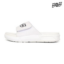 비오비 BOB 소가죽 밴딩찍찍이 토우 슬리퍼 (BHWC1401-IVORY)