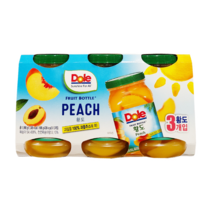 DOLE 황도 슬라이스 666g X 3 아이스박스 무료