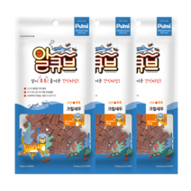 푸르미 알이톡톡 알큐브 고양이간식 크릴새우 50g, 3개