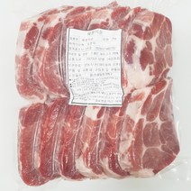 더블에프엔비 세절육2kg 배달용 삼겹살 목살, 목살(배달용) 1.8 절단