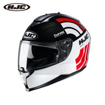 HJC 풀페이스 헬멧 C70 커브스 CURVES MC1 썬바이저 UV, L