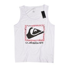 마라톤 러닝 싱글렛 남자 레귤러 핏 스케이트 보드 서핑 운동 탱크 비치 체육관 피트니스, 하얀, m