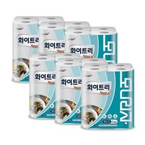 [모나리자]화이트리 키친타올 150매 4롤 6팩, 없음