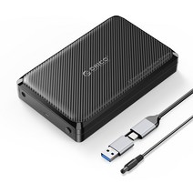 오리코 2.5/3.5형 SATA 2in1 C타입 A타입 HDD 외장 하드 디스크 케이스 DDW35, Type-C to Type C/USB-A 50cm