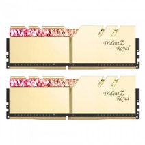 [G.SKILL] 지스킬 DDR4 64G PC4-28800 CL18 TRIDENT Z ROYAL 골드 (32Gx2), 선택하세요