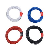 [715+ds] 와이어 스텐 1.0TX10M 굴은철사끈줄 로프 철끈 굴은철사끈줄 로프 철끈, ^택8806379381359_흑색 CB@감사