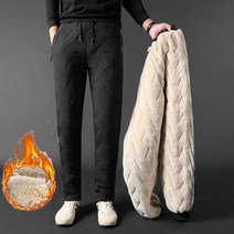 양털 보온 방수 캐주얼 바지 용 두꺼운 겨울 블랙 그레이 조깅 팬츠