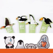 북마크 볼펜 ver.2 멀티 볼펜 다기능 기능성펜 판촉용 볼팬 다이어리 꾸미기펜 볼펜세트 캐릭터, 아기팬더펜싱