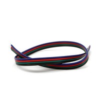 RGB바 LED바 전선연결 4줄 연장케이블 30cm LED바부품, 1개, 상세페이지참조