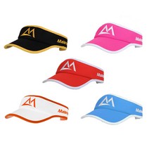 아울스 스포츠 러닝 썬캡 마라톤 트레일 런닝 모자 썬바이저, 화이트