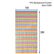 Tulle Roll Organza 리본 커튼 배경 소박한 웨딩 장식 사랑 결혼 생일 파티 용품, 15 Color gradient 1