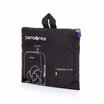 SAMSONITE 쌤소나이트 TRAVEL ESSENTIALS 캐리어커버 S BLACK HC109004, FREE