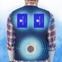 [제조사 정품] 아나 프렌칸토 선풍기 조끼 2022 사계절 작업복 쿨 냉조끼 쿨조끼 국내산 남여공용 10시간 지속 1EA