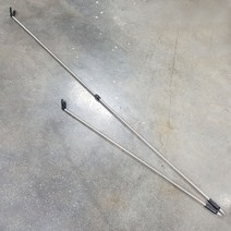 대경 스텐2단 앞받침대 민물받침대 낚시거치대 1절 2절 줌2단 민물낚시대 미니받침대 스텐1단