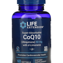 라이프 익스텐션 유비퀴논 카네카사 CoQ10 50mg 60정