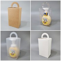 [방산소년단] 아이깨끗해 250ml 포장상자 50개, 반투명(9.5 x 6.5 x 16)
