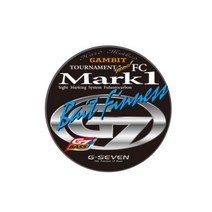 G7 토너먼트 진 FC 마크1 베스 루어 베이트 피네스용 카본라인 낚싯줄 6LB, 투명 + 핑크