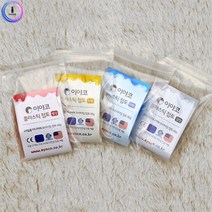 f17 이야코 칼라 플라스틱 점토 60g(5가지칼라택1), 색상_검정