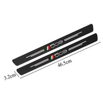 도어 스토퍼 몰딩 문콕 문쾅 문끼임 방지 가드 쿠션 손보호대 차량용품 1pack new car protector 실 스티커 fiat 500 500x 500l panda tipo, 2개 500e