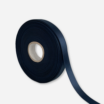 새담 공단리본 15mm 1롤 50yd 7컬러 / 단색 주자 원단 공예 생일 꽃 선물포장, 네이비