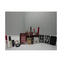 Luxury Beauty Make-Up Bundle Gift Set For Women 10 Piece Make Up 8pc Manicure Kit Free Crystal Penda