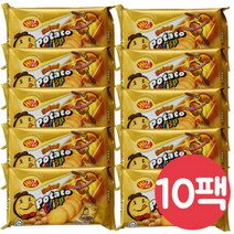 위니 포테이토 크리스프 바베큐맛75gx10개/짱구, 10개, 75g