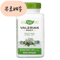 네이처스웨이 발레리안 루트 1590m.g 180개입 1개, 180정, 180정