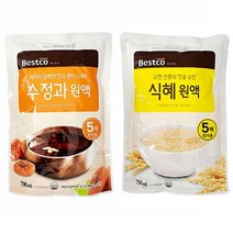 카페 수정과 식혜 원액 790ml 에이드 음료 베이스 과일 주스 농축액 대용량, 수정과원액790ml