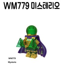 레고호환 스파이더맨 8종 VER.4 미니피규어 모음 미스테리오 베놈, 3번 WM779 미스테리오