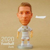 축구선수피규어 차량모형장식 캐리커쳐축구선수 캐리커쳐피규어 생일선물 미니피규어 인형 스타플레이어 기념품, 라모스 6.5cm