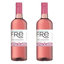 Fre White Zinfandel - California- alcohol-removed White Zinfandel - 2 Glass Bottles 750ml each., 1