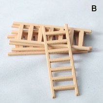 미니어처 아기자기소품 인형집 화분 접이식 테이블 실험실 유리 테스트 튜브 나무 받침대 포함 가구 완구, 9