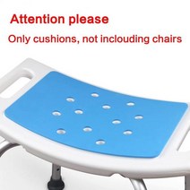 노인목욕의자 쿠션 EVA 블루 욕실 및 샤워 의자 노인 접이식 목욕 욕조 매트, [01] 1PC