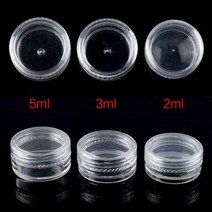 클리어보틀 샘플 크림 용기 화장품 병 네일아트 여행, 보틀 5ml BL02226
