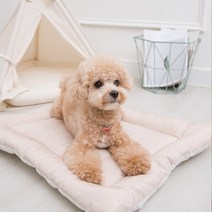 올마이펫 시원하고 도톰한 인견강아지 쿨방석매트, 쿨방석-핑크