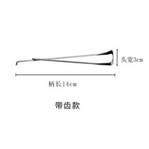 포크 모양의 트리밍 도구 도자기 점토 세라믹 스크래퍼 긁개 석고 조각 쉐이핑 전통적인 폴리머 클레이, [02] toothed