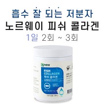 피쉬콜라겐 흡수 잘되는 생선 저분자 수용성 분말 식품 어류콜라겐 파우더, 200g x 8개